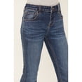 thumbnail image 4 of Shyanne Girls' Maren Medium Wash Embroidered Pocket Bootcut Comfort Stretch Denim - SGSP24J72-BIG-MDW 14 REG, 4 of 4