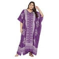 thumbnail image 7 of Gypsie Blu Women Kaftans Dresses Caftan Long Maxi Printed Dress for Ladies Online, 7 of 7
