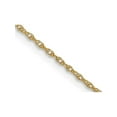 thumbnail image 3 of Gem & Harmony 18 inches 10K Yellow Gold Carded Cable Rope Chain 0.70mm for Men, 3 of 5