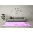 thumbnail image 3 of Ahgly Company Indoor Rectangle Abstract Purple Modern Area Rugs, 2' x 4', 3 of 4