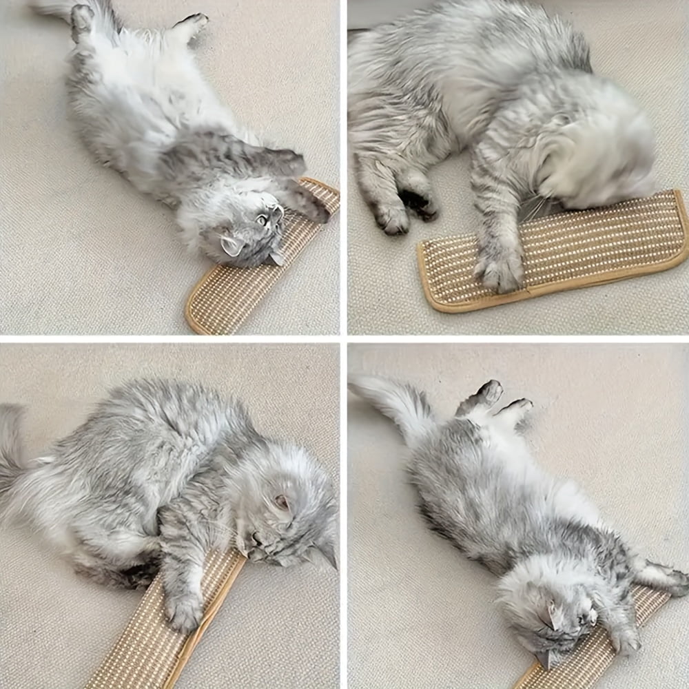 [Cat Toy & Scratching Pad] Cat Toy Game Pillow and Cat Scratching Pad for Solo Play and Intimate Interaction to Keep Your Feline Friend Happy and Soothing