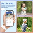 thumbnail image 6 of YUNOVA AirTag Wristband for Kids, IPX8 Waterproof Silicone Strap with Magnetic Clasp, Adjustable Hidden Holder Compatible with Apple AirTag Tracker for Child Teen Swimming, 6 of 7