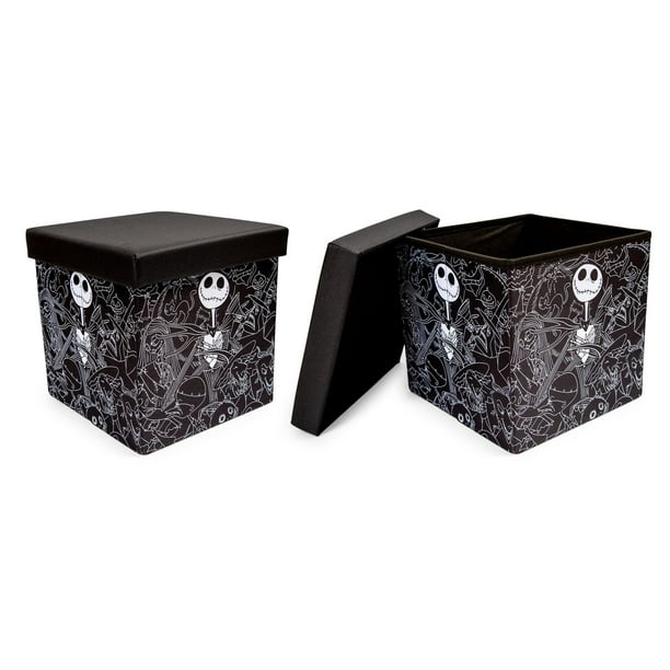 Organizadores de cubos para almacenamiento Ukonic Jack Skellington, 15 cm