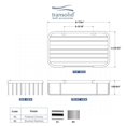 thumbnail image 4 of Transolid SBR-BS Steel Basket, Brushed Stainless, 4 of 7
