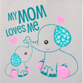 thumbnail image 3 of Inktastic My Mom Loves Me-cute elephants Tote Bag, 3 of 3