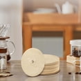 thumbnail image 5 of Hearthoom Replacement Paper Filter Packs 100 Count Unbleached Coffee Filter Paper Round Coffee Maker Filters Compatible with Coffee And Espresso Makers Disposable Coffe Tea Filters,Coffee, 5 of 7