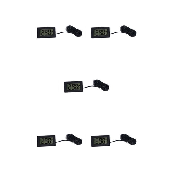 Injueey Digital Probe Fridge Thermometer Home Sensor Accessory Thermometers For Aquarium Refrigerator Fish Tank Temperature Gauge Type2 NO2