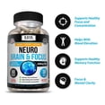 thumbnail image 3 of Suplemento Para Cerebro Y Concentración 600mg 60 Cápsulas, 3 of 7