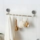 thumbnail image 1 of Toallero de Acero Inoxidable Sin Perforar, con Ventosa para Baño, con Ganchos, para Cocina, 1 of 6