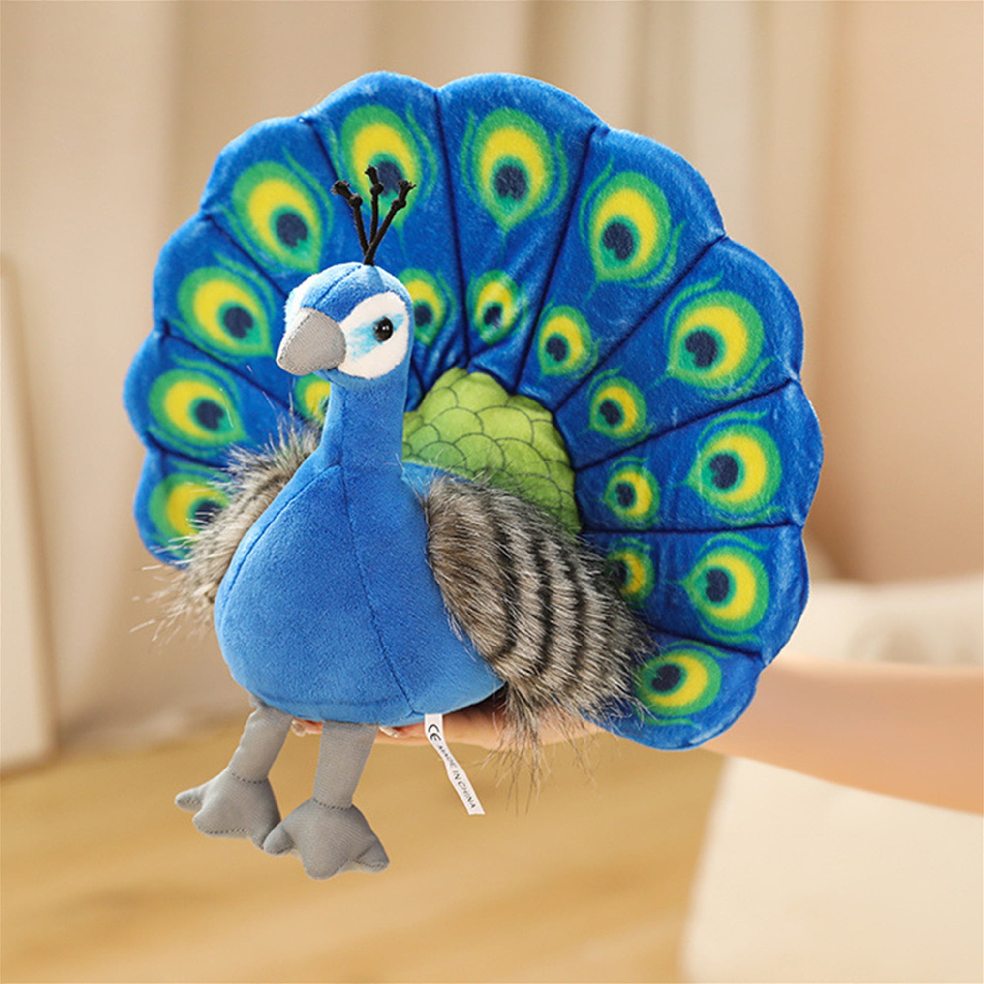 Peacock stuffed animal sale