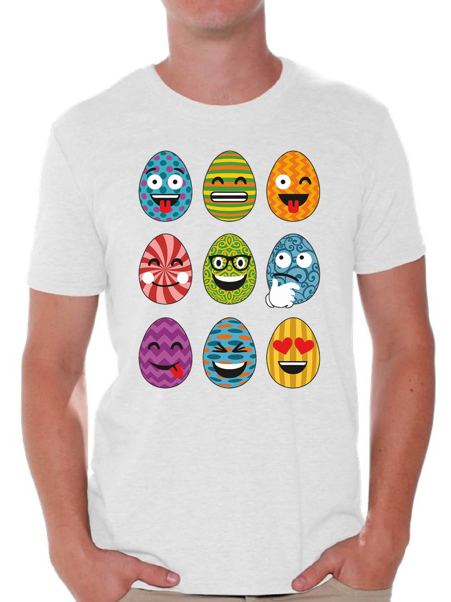 Funny Easter Egg T Shirt Emoticons Gifts Men Women Kids Funny Easter Egg T Shirt Emoticons Gifts Men Women Kids