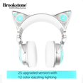 thumbnail image 4 of Auriculares con Bluetooth y forma de oreja de gato al vapor de Brookstone Cats Ears, estéreo, transmisión en vivo, mismo regalo, 4 of 4