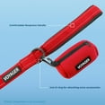 thumbnail image 5 of Voyager Reflective Leash Collar Set with Neoprene Handle, 5ft Long, Supports Small, Medium, and Large Breed Puppies, Cute and Heavy Duty for Walking, Running, and Training - Red, M, 5 of 8