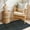 Black, variant on Eileen Farmhouse Natural Area Rug 20" x 30" Rectangle