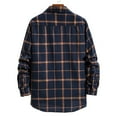 thumbnail image 5 of Mens Plaid Shirts Long Sleeve,Plaid Shirts,Flannel Plaid Shirt for Men Regular Fit Button Down Shirts Long Sleeve Casual Button Up Plaid Shirts Tops, 5 of 7