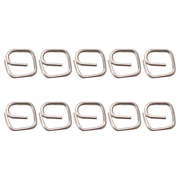 KAKOWELY 10 mini hebillas de aleación, accesorios para el hogar, cierres decorativos para equipaje.