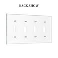 thumbnail image 2 of Moddy illustration Switch Cover Decorative Wall Plate / 4-Gang 4-Toggle / Standard Size 4.5x8 in, 2 of 5