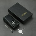 thumbnail image 6 of All in One Triple Jet Flame Butane Torch Lighter Built-in Cutter, Cutter V Cut, Punch, Holder Function, Draw Enhancer Tool, Refillable and Adjustable Windproof Lighter. Grey(Sold Without Gas) ﻿, 6 of 6