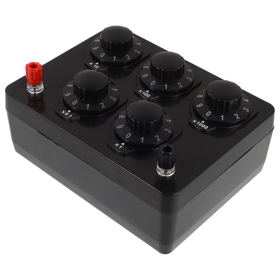 Resistance Box Adjustable Resistance Box Physical Electrical Adjustment Resistance Box 0-9999 Ohm