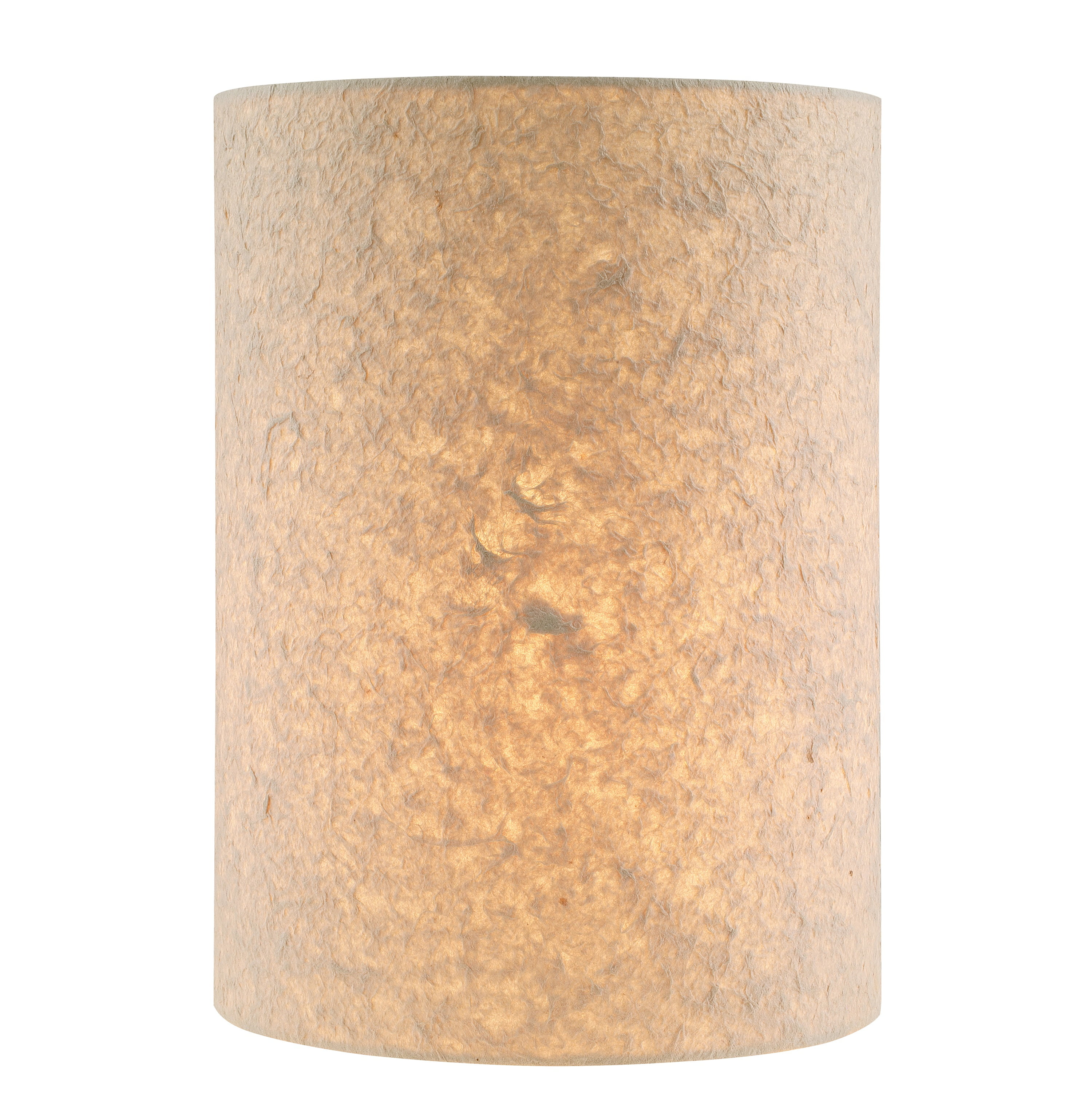 Aspen Creative 31286 Transitional Drum (Cylinder) Shape Spider Construction Lamp Shade in Off White, 8" wide (8" x 8" x 11")