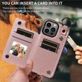 thumbnail image 2 of iPhone 13 PRO MAX Case ,Card Slots Leather Wrist Strap Phone Cover for iPhone 13 PRO MAX, 2 of 5