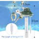 thumbnail image 4 of Termómetro flotante para piscina, termómetro de temperatura del agua con cable y para desayuno para todas las piscinas exteriores e interiores, spas, acuarios, jacuzzis, estanques de peces ER, 4 of 5