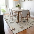 thumbnail image 6 of Addison Rugs Mayfield Washable Coastal Sailboat Ivory Rectangle Rug, 3' x 5', 6 of 6