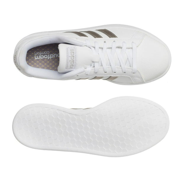 Tenis Adidas Grand Court F36485 Blanco Mujer blanco 23 Adidas Grand Court Walmart en linea