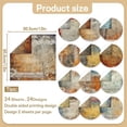 thumbnail image 4 of Scrapbook Paper 12x12 Inch, 24 Sheets DIY Origami Decorative Craft, Double Sided Printing, Photo Album Decor, 4 of 7