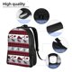 thumbnail image 5 of Fotbe Buffalo Plaid Forest Mochila de Viaje para Laptop, Mochila Ejecutiva Delgada y Resistente 15.6", 5 of 8