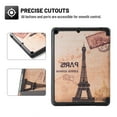 thumbnail image 3 of Slim Tri-Fold Case for iPad Air 4th Generation 10.9 inch 2020 Tablet, Dteck Microfiber Inner Smart Cover Auto Wake/Sleep & Pencil Holder,11# Paris Tower, 3 of 5