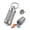 Large, variant on Durable Titanium Keychain Pill Holder, Waterproof Mini Small Pill Case, Portable Travel Pill Organizer Bottle for Daily Use