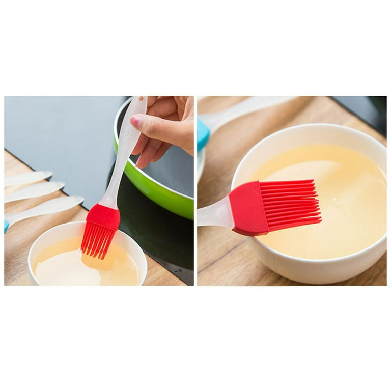 Basting Brush Silicone Heat Resistant Pastry Brushes Spread Oil Butter  Sauce Marinades for BBQ Grill Barbecue Baking Kitchen Cooking, Baste  Pastries Cakes Meat Desserts, Dishwasher safe, Set of 3 - Shop -  TexasRealFood