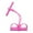 Pink PKA, variant on 4 Tube Fitness Resistance Bands Pedal Puller Sit Up Exercise 2025 Upgrade Stretch Rope Home Gym Yoga Abdominal Arm Leg Waist Trainer Ergonomic Foam Handle Compact Portable Workout