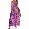 thumbnail image 1 of Vestido sin mangas de loto, vestido de verano para mujer 2024, vestidos de noche de lujo para mujer 2024, vestidos sueltos elegantes para mujer, vestido de mujer, 1 of 7