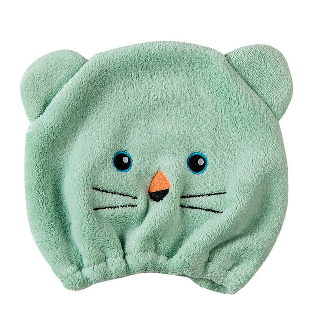 Turbante de microfibra Fiudx gorro de baño con toalla envuelta secado rápido