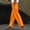 Orange, variant on LEKODE Ankle Length Pants for Women Comfy Pants Women Moisture Wicking Pants Beach Pants Plus Size Pants Wide Leg Pants Woman Lounge Pants Golf Pants Barrel Pants Beige L