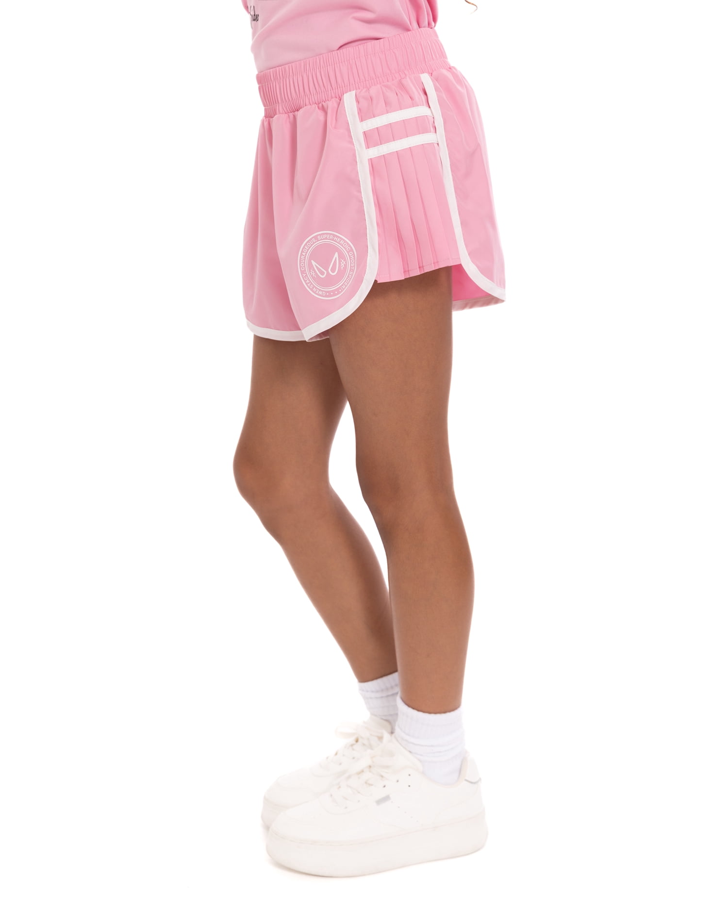 Ghost-Spider Girls Active Flutter Shorts, Sizes 4-12
