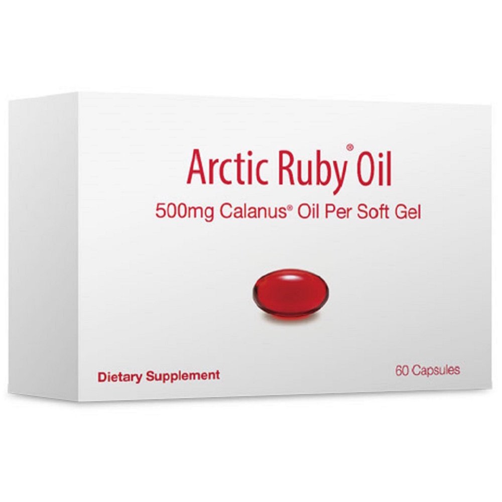 Arctic Ruby Oil 500mg Calanus Oil 60 Soft Gels