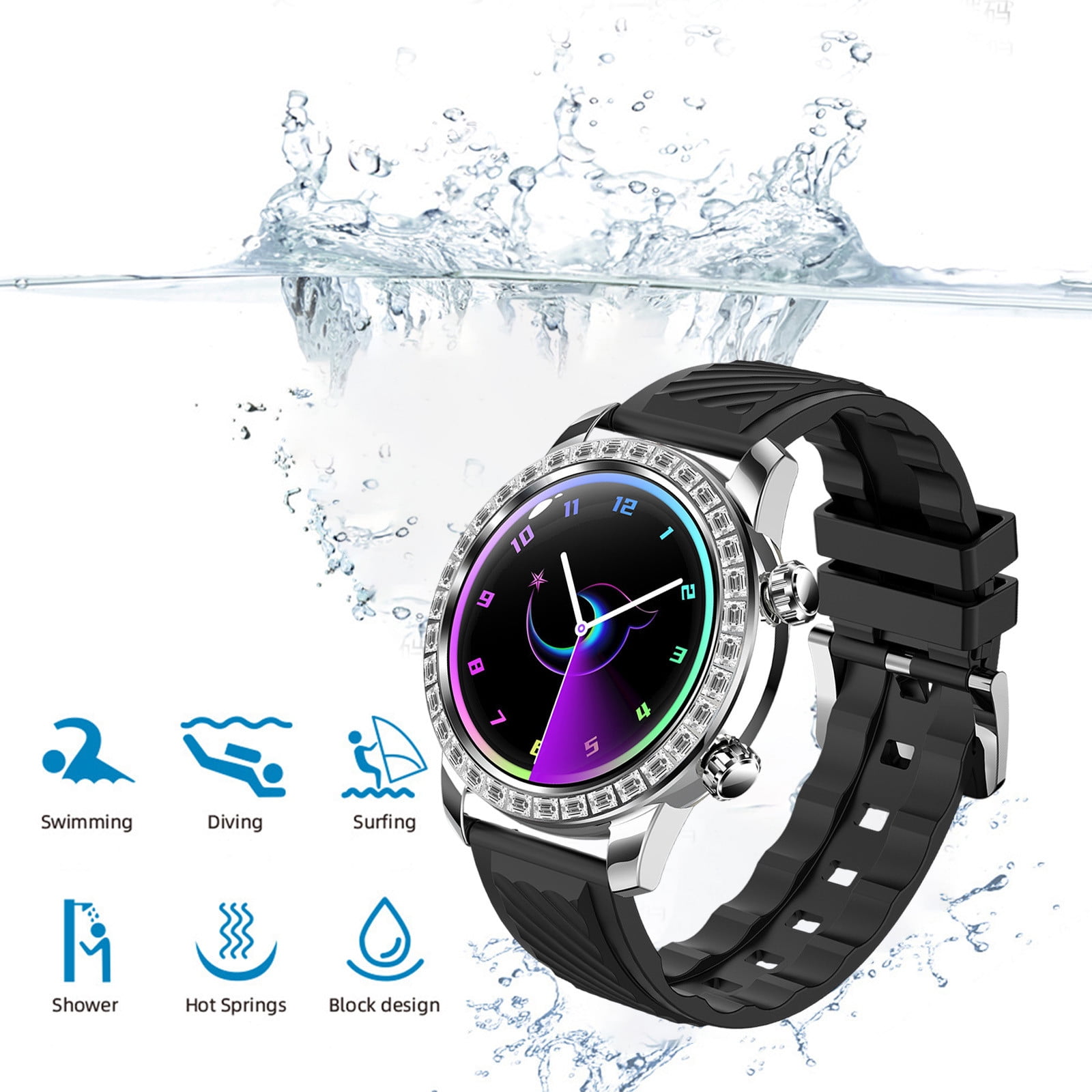 Mrzvby Gifts for Women Clearance!High Precision Smartwatch With Two Watch Bands Bluetooth HD Call Intelligent Voice Control Long Battery Life And IP68 Water Proofing 1.52inch Smart Sports Watch