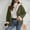 Army Green, variant on Fleece Jacket Women Sevevn Women's Flannel Hooded Plaid 2025 Shacket Thick Coat Winter Coat for Warmth Button down Warm and Fuzzy Fleece Jacket