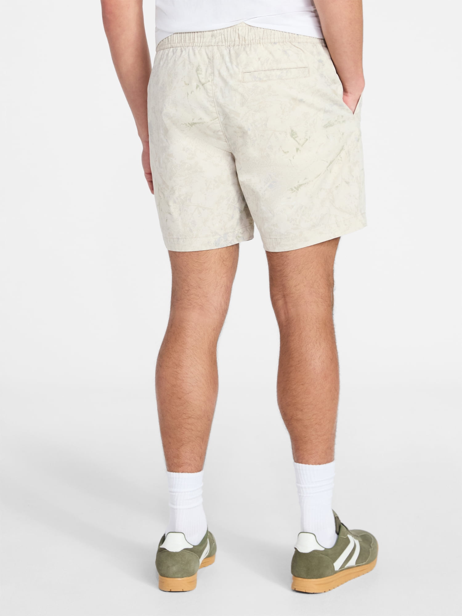 No Boundaries Flat Front Shorts, 6" Inseam, Men's XS-5XL