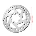 thumbnail image 4 of Sonducket Pastilla de freno Material Premium 120MM Servicio de larga duración Cambio directo Instalación práctica Disco de freno Reemplazo Patinetes eléctricos, 4 of 6