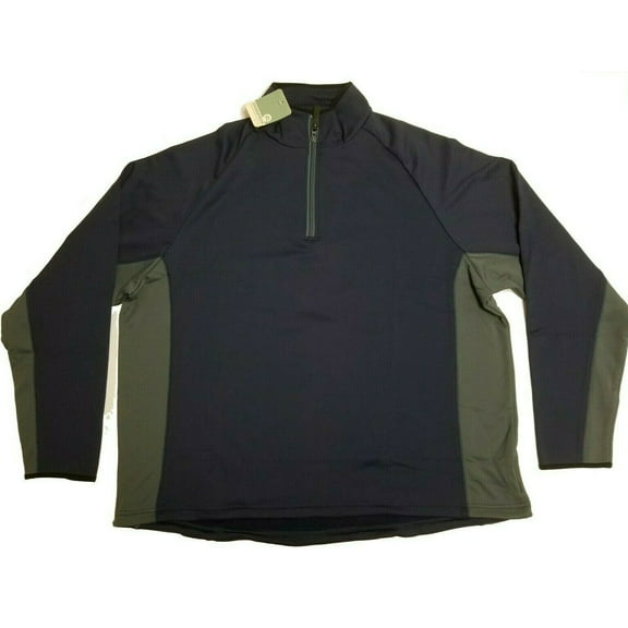 Stormtech Men's GRF-020 Performance Fleece Pullover Jacket (3XL,Navy / Gray)