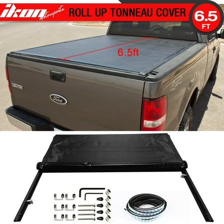 - Fits 04-14 Ford F-150 78 Inch Short Bed Black Roll Lock Soft Style Tonneau Cover
