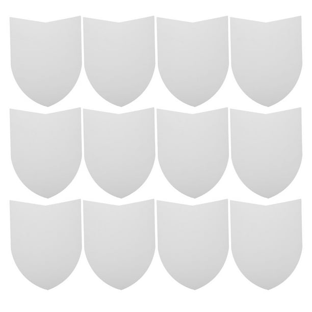 1 juego de escudos de juego para niños, manualidades de escudos, escudos de juguete en blanco, escudos de cartón, manualidades de escudos, escudos de juguete para niños