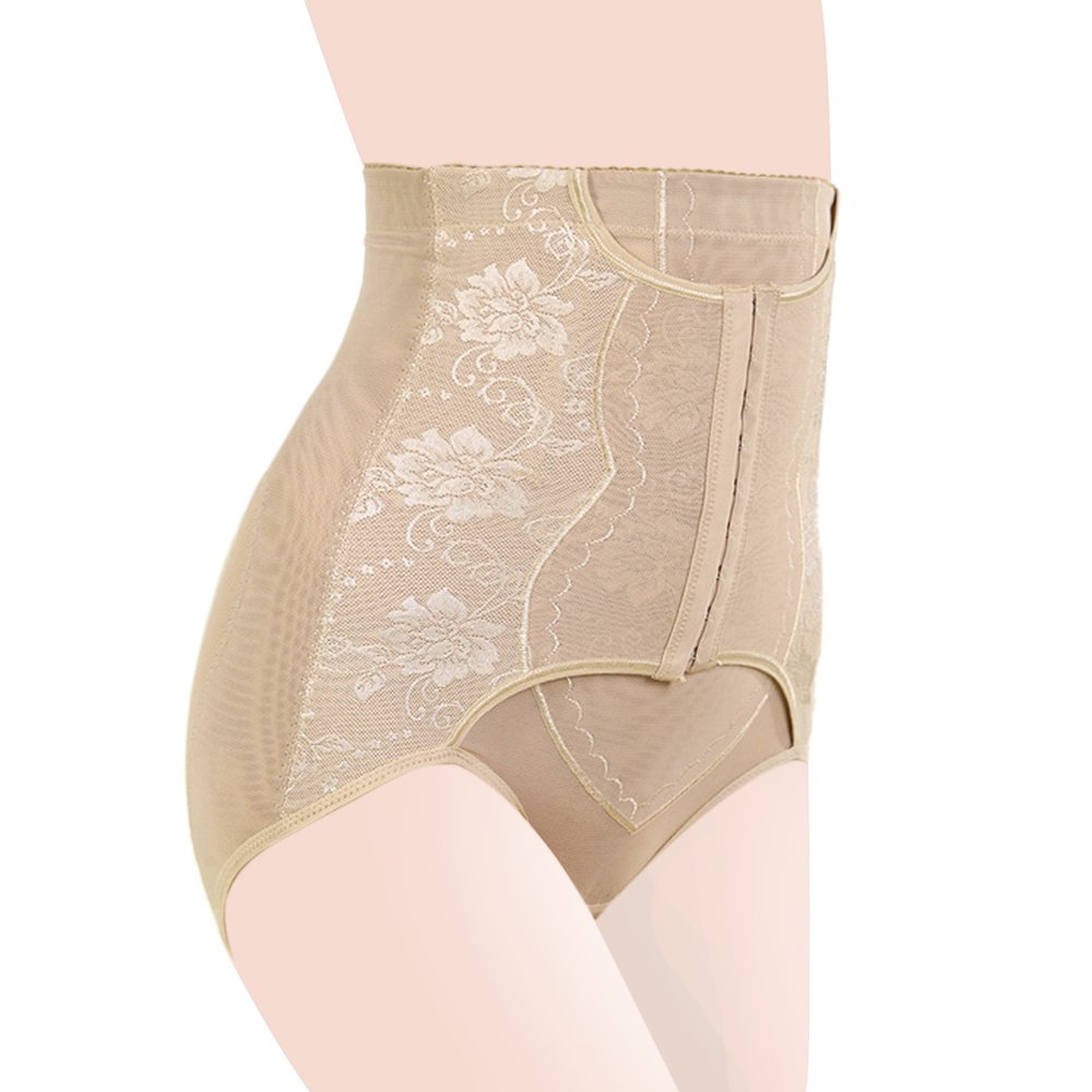 Unique Bargains Skin Color Size XXL High Waist Body Belly Control