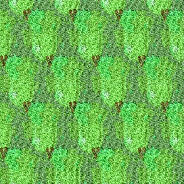 Ahgly Company Machine Washable Indoor Square Transitional Dark Lime Green Area Rugs, 6' Square