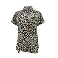 thumbnail image 1 of Ropa Playa Ocean Pacific para Mujer Blusa Camisera Botones Manga Corta Animal Print Multicolor Talla CH, 1 of 4