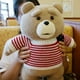 thumbnail image 2 of 43 cm 10 estilos Película Osito de peluche Ted 2 Juguetes de peluche en delantal Animales de peluche suaves Un regalo de cumpleaños para un buen amigo, 2 of 5